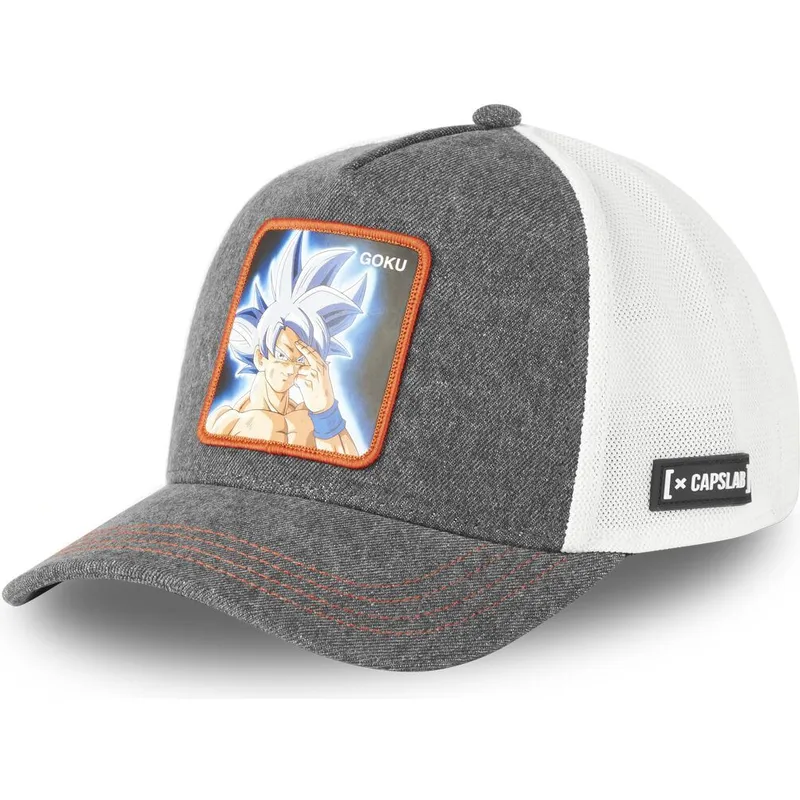 cap-kaareva-gray-snapback-son-goku-dragon-ball-capslab