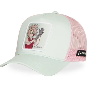 Cap kaareva green snapback Sakura Haruno Naruto Capslab