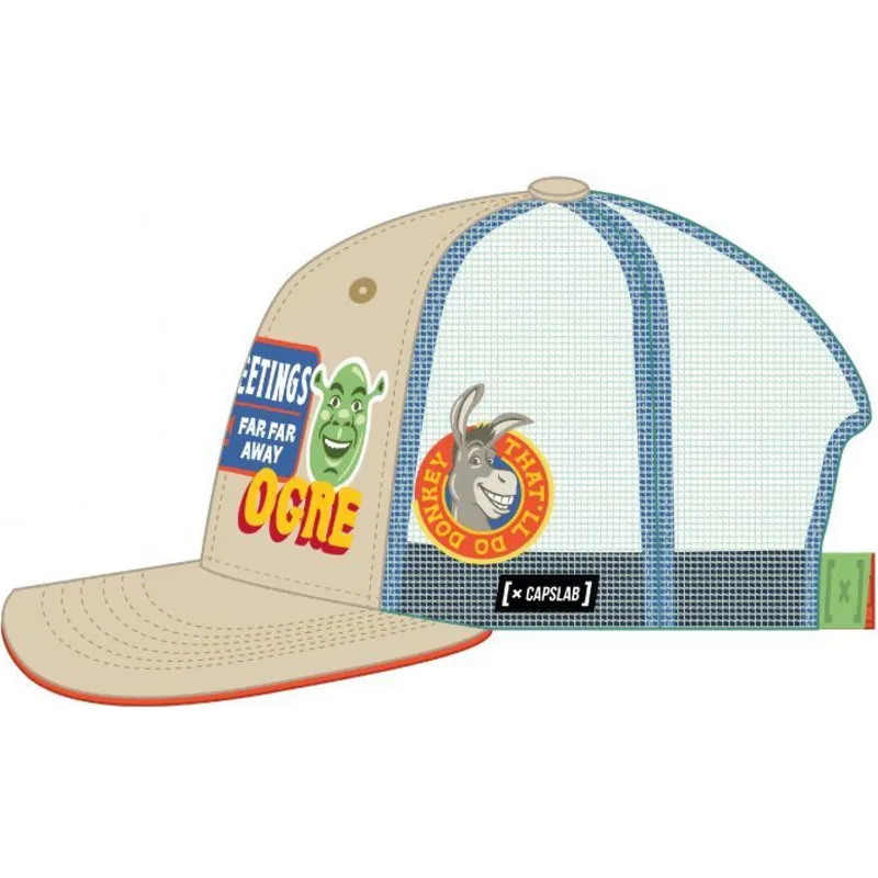 cap-kaareva-beige-snapback-shrek-shrek-capslab cap-kaareva-beige-snapback-shrek-shrek-capslab