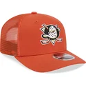 lippikset-kaareva-rekka-oranssi-snapback-9seventy-stretch-snap-evergreen-anaheim-ducks-nhl-new-era