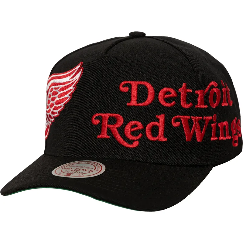 lippikset-kaareva-musta-snapback-busted-pro-detroit-red-wings-nhl-mitchell-ness lippikset-kaareva-musta-snapback-busted-pro-detroit-red-wings-nhl-mitchell-ness