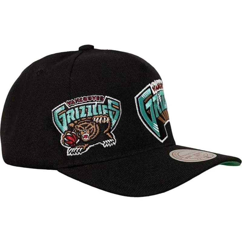 lippikset-kaareva-musta-snapback-busted-pro-vancouver-grizzlies-nba-mitchell-ness