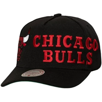 Cap kaareva black snapback Busted Pro Chicago Bulls NBA Mitchell & Ness
