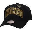 cap-kaareva-black-snapback-pinned-gold-pro-chicago-bulls-nba-mitchell-ness