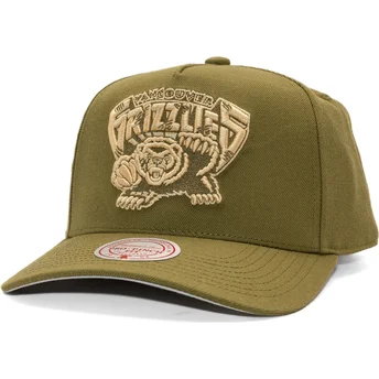 Cap kaareva green snapback Fashion Basic Pro Vancouver Grizzlies NBA Mitchell & Ness