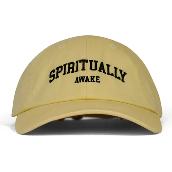 Cap kaareva yellow adjustable strap Pica Pica