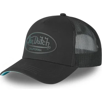 Lippikset kaareva rekka musta snapback LOG19 Von Dutch