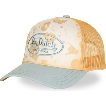 Lippikset kaareva rekka monivärinen snapback SUBL12 Von Dutch