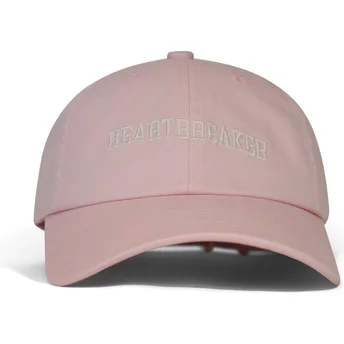 Pica Pica Curved Brim Heartbreaker Pink Adjustable Cap