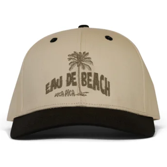 Cap kaareva beige snapback Eau Beach Pica Pica