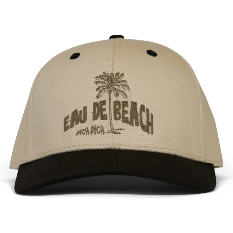 lippikset-kaareva-beige-snapback-eau-beach-pica-pica