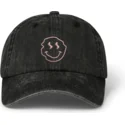 lippikset-kaareva-musta-saadettava-nauha-smiley-washed-pica-pica
