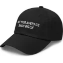 lippikset-kaareva-musta-saadettava-nauha-not-your-average-basic-bitch-pica-pica