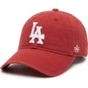 lippikset-kaareva-punainen-saadettava-nauha-archive-los-angeles-dodgers-mlb-american-needle
