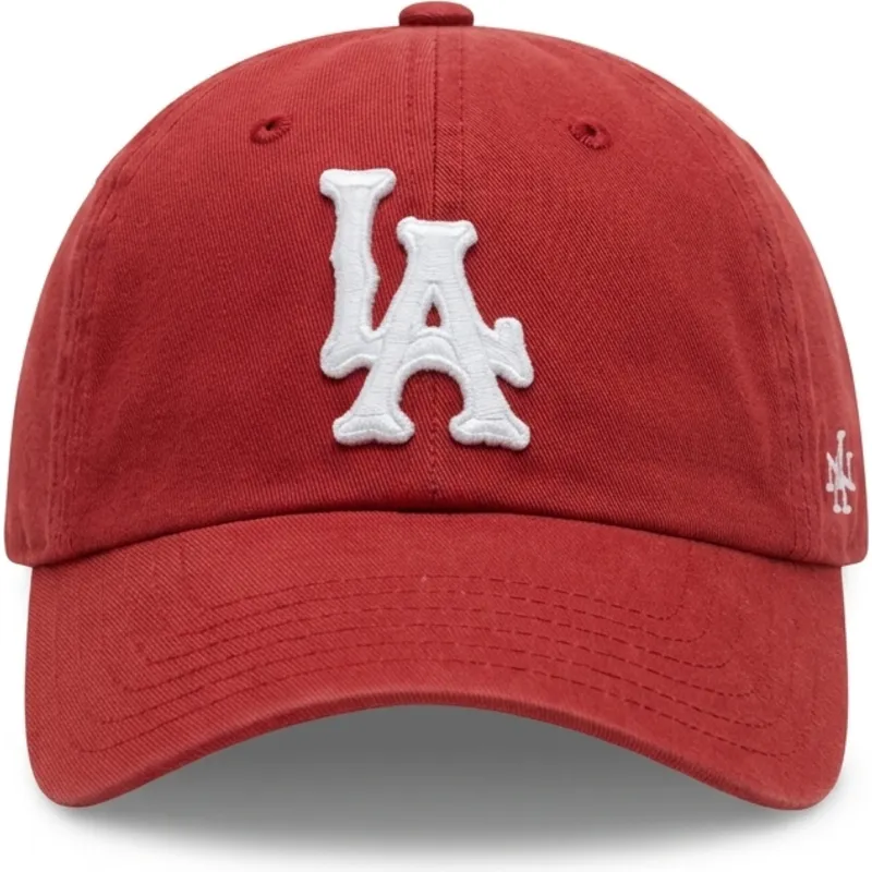 lippikset-kaareva-punainen-saadettava-nauha-archive-los-angeles-dodgers-mlb-american-needle