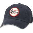 cap-kaareva-black-adjustable-strap-archive-homestead-grays-mlb-american-needle