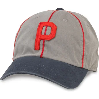 Cap kaareva gray adjustable strap Archive Portland Beavers MiLB American Needle