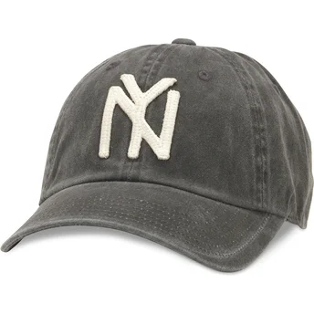 Cap kaareva black adjustable strap Archive New York Black Yankees MLB American Needle