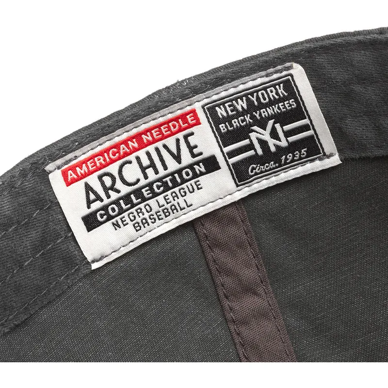 american-needle-curved-brim-archive-new-york-black-yankees-mlb-black-adjustable-cap