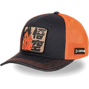 Cap kaareva blue snapback Son Goku Dragon Ball Capslab