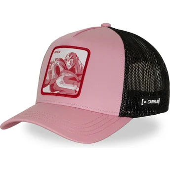 Cap kaareva pink snapback Jiren Dragon Ball Capslab