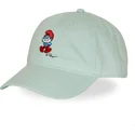 lippikset-kaareva-vihrea-saadettava-nauha-smu2-papb-isopappa-smurffit-capslab