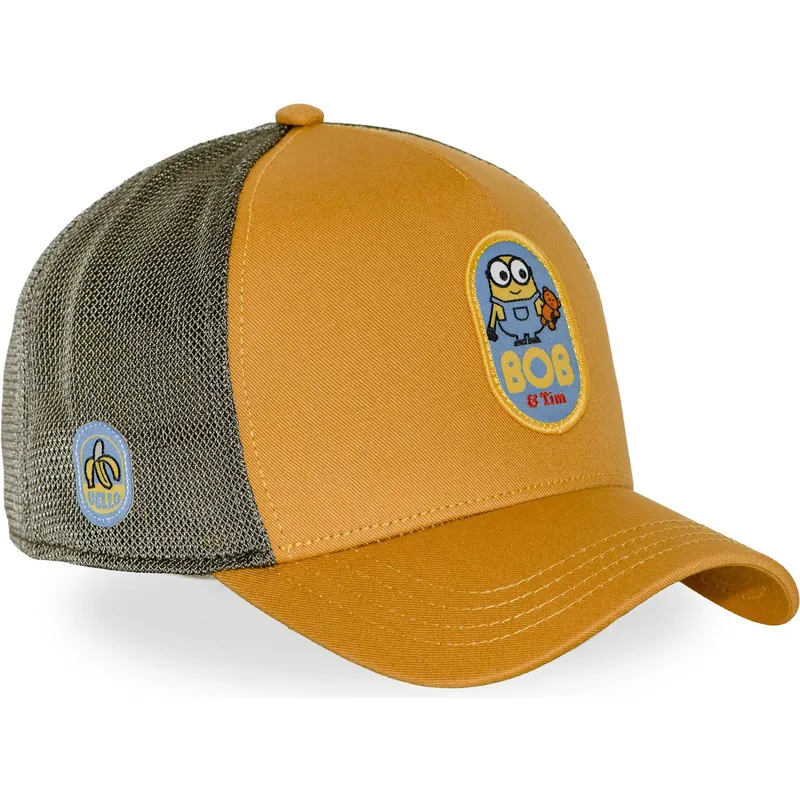 cap-kaareva-brown-snapback-minion-despicable-me-capslab cap-kaareva-brown-snapback-minion-despicable-me-capslab