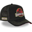 capslab-jur1-logb-jurassic-park-black-trucker-hat