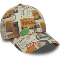 cap-kaareva-multicolor-adjustable-strap-lapsille-9forty-new-era