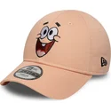 lippikset-kaareva-vaaleanpunainen-saadettava-nauha-lapsille-9forty-face-patricio-estrella-bob-esponja-new-era