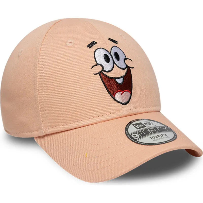lippikset-kaareva-vaaleanpunainen-saadettava-nauha-lapsille-9forty-face-spongebob-ja-patrik-tahti-new-era lippikset-kaareva-vaaleanpunainen-saadettava-nauha-lapsille-9forty-face-spongebob-ja-patrik-tahti-new-era