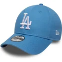 lippikset-kaareva-sininen-saadettava-nauha-lapsille-9forty-essential-los-angeles-dodgers-mlb-new-era