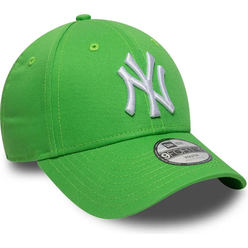 lippikset-kaareva-vihrea-saadettava-nauha-lapsille-9forty-essential-new-york-yankees-mlb-new-era lippikset-kaareva-vihrea-saadettava-nauha-lapsille-9forty-essential-new-york-yankees-mlb-new-era