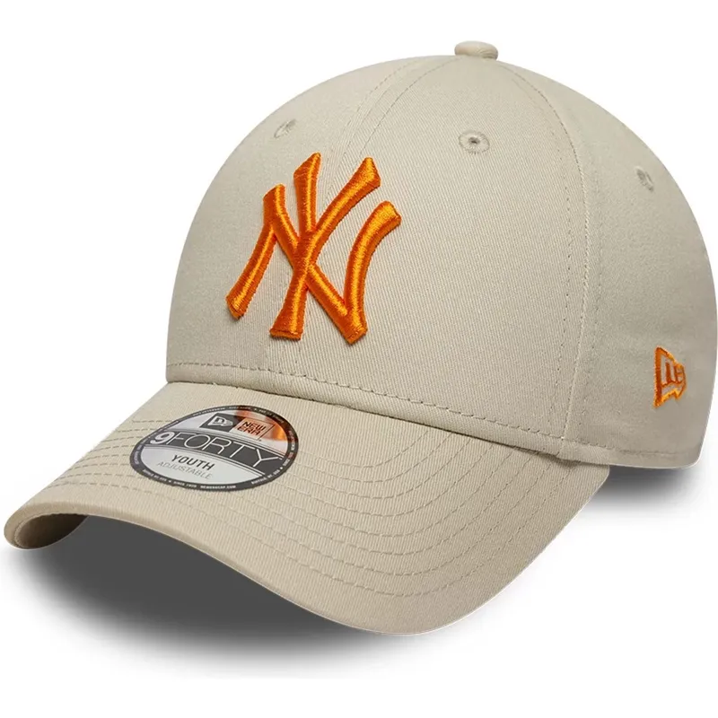 cap-kaareva-beige-adjustable-strap-lapsille-9forty-league-essential-new-york-yankees-mlb-new-era cap-kaareva-beige-adjustable-strap-lapsille-9forty-league-essential-new-york-yankees-mlb-new-era