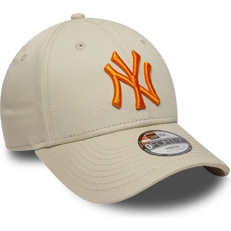 cap-kaareva-beige-adjustable-strap-lapsille-9forty-league-essential-new-york-yankees-mlb-new-era cap-kaareva-beige-adjustable-strap-lapsille-9forty-league-essential-new-york-yankees-mlb-new-era