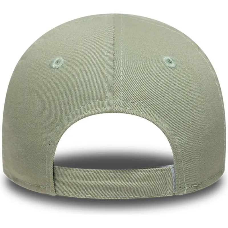 lippikset-kaareva-vihrea-saadettava-nauha-lapsille-9forty-summer-icon-new-york-yankees-mlb-new-era