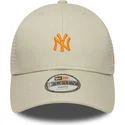 cap-kaareva-beige-adjustable-strap-lapsille-9forty-homefield-new-york-yankees-mlb-new-era