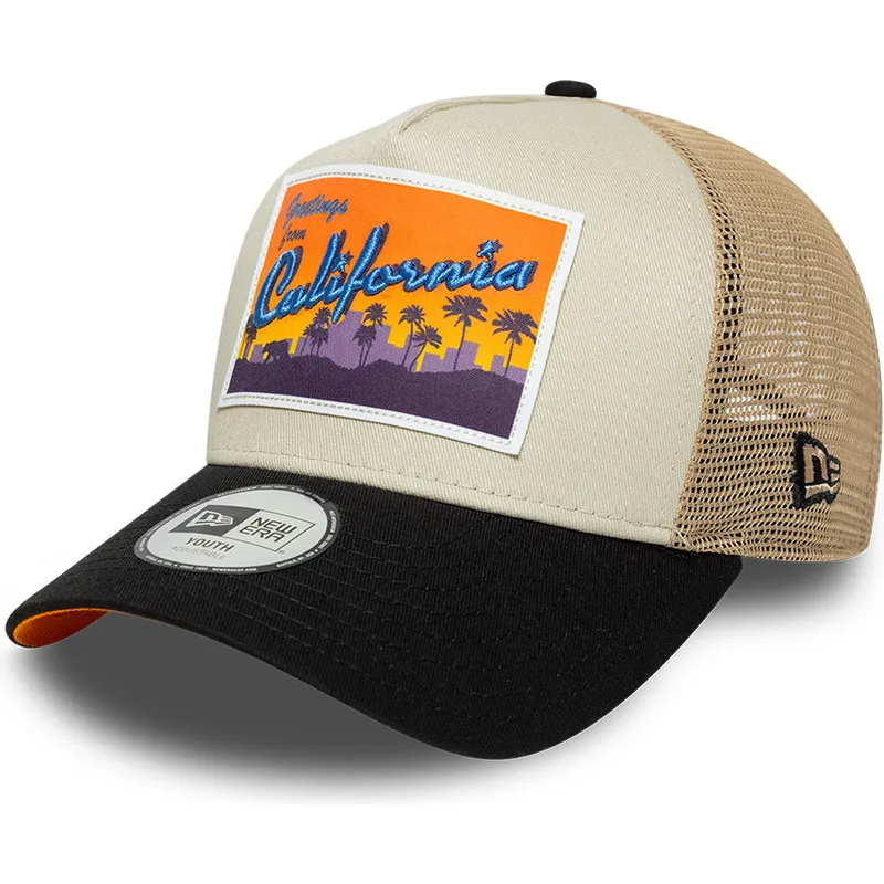 lippikset-kaareva-rekka-beige-snapback-lapsille-a-frame-location-patch-new-era lippikset-kaareva-rekka-beige-snapback-lapsille-a-frame-location-patch-new-era