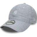 cap-kaareva-navy-blue-adjustable-strap-9twenty-seersucker-new-york-yankees-mlb-new-era