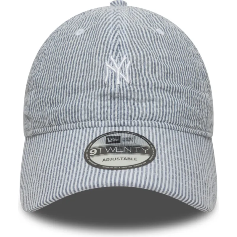cap-kaareva-navy-blue-adjustable-strap-9twenty-seersucker-new-york-yankees-mlb-new-era