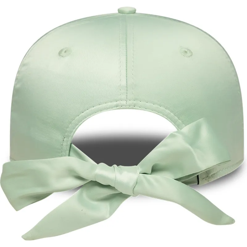 lippikset-kaareva-vihrea-saadettava-nauha-9forty-bow-back-satin-los-angeles-dodgers-mlb-new-era