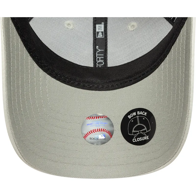 lippikset-kaareva-vihrea-saadettava-nauha-9forty-bow-back-satin-new-york-yankees-mlb-new-era
