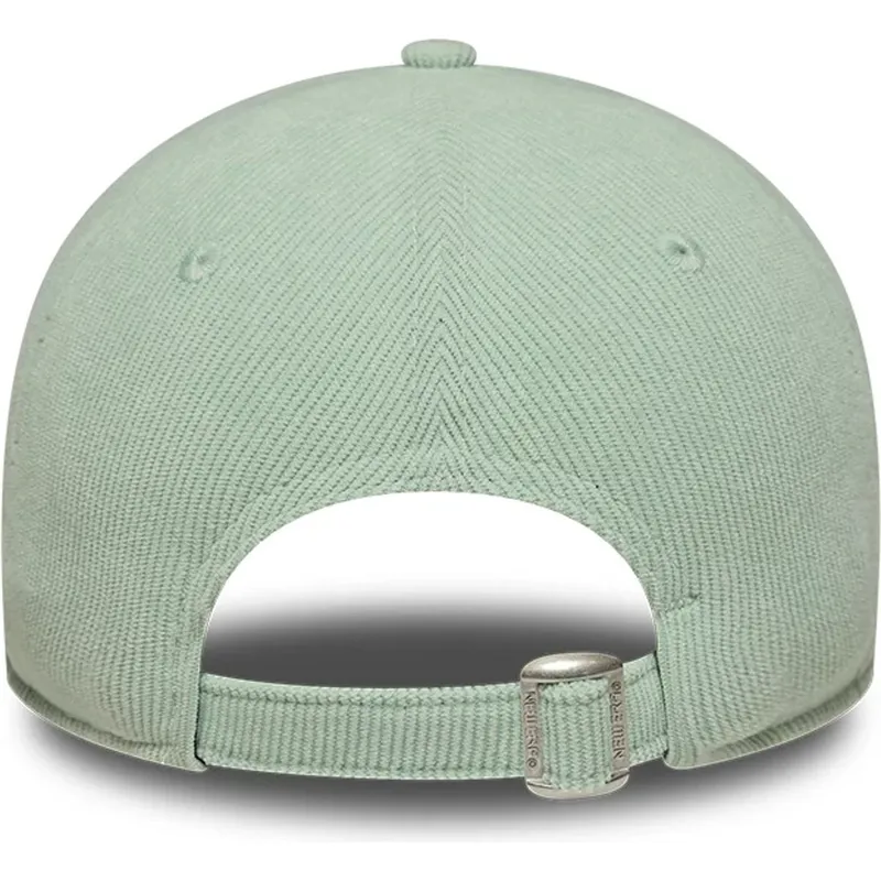 cap-kaareva-green-adjustable-strap-9forty-mini-cord-new-york-yankees-mlb-new-era cap-kaareva-green-adjustable-strap-9forty-mini-cord-new-york-yankees-mlb-new-era
