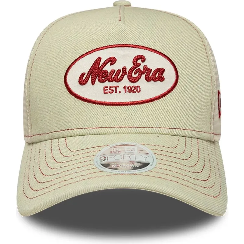 lippikset-kaareva-rekka-beige-snapback-9forty-m-crown-a-frame-new-era
