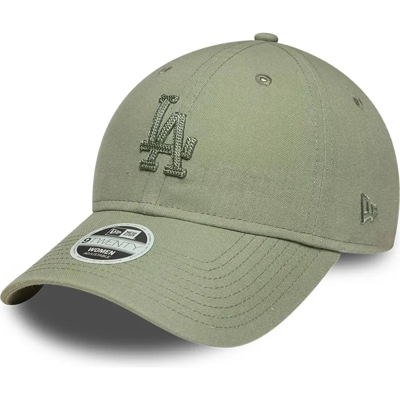 lippikset-kaareva-vihrea-saadettava-nauha-9twenty-midi-linen-los-angeles-dodgers-mlb-new-era lippikset-kaareva-vihrea-saadettava-nauha-9twenty-midi-linen-los-angeles-dodgers-mlb-new-era
