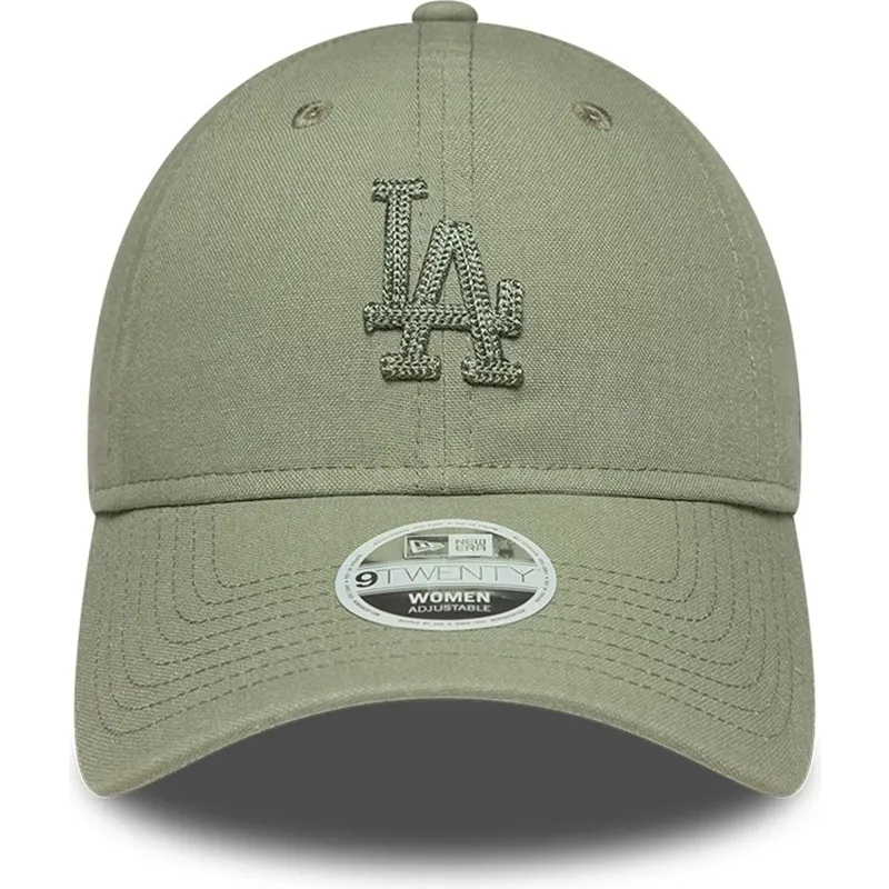 lippikset-kaareva-vihrea-saadettava-nauha-9twenty-midi-linen-los-angeles-dodgers-mlb-new-era lippikset-kaareva-vihrea-saadettava-nauha-9twenty-midi-linen-los-angeles-dodgers-mlb-new-era