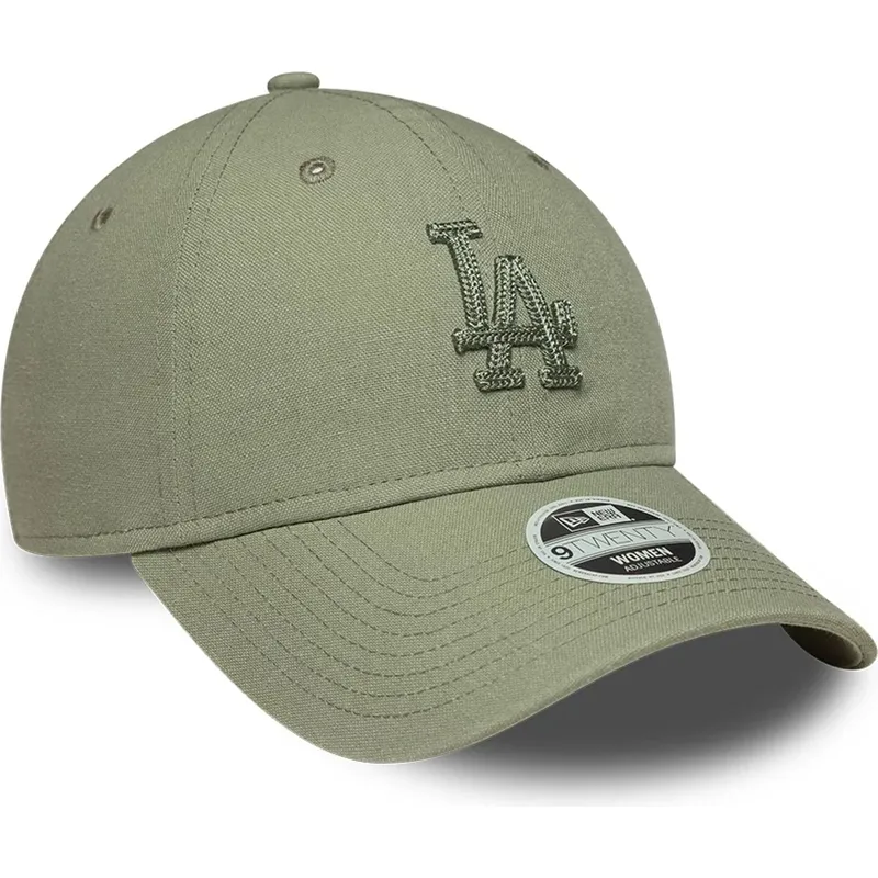 lippikset-kaareva-vihrea-saadettava-nauha-9twenty-midi-linen-los-angeles-dodgers-mlb-new-era lippikset-kaareva-vihrea-saadettava-nauha-9twenty-midi-linen-los-angeles-dodgers-mlb-new-era