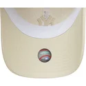 lippikset-kaareva-beige-saadettava-nauha-9twenty-midi-linen-new-york-yankees-mlb-new-era