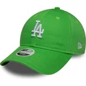 lippikset-kaareva-vihrea-saadettava-nauha-9twenty-league-essential-midi-los-angeles-dodgers-mlb-new-era