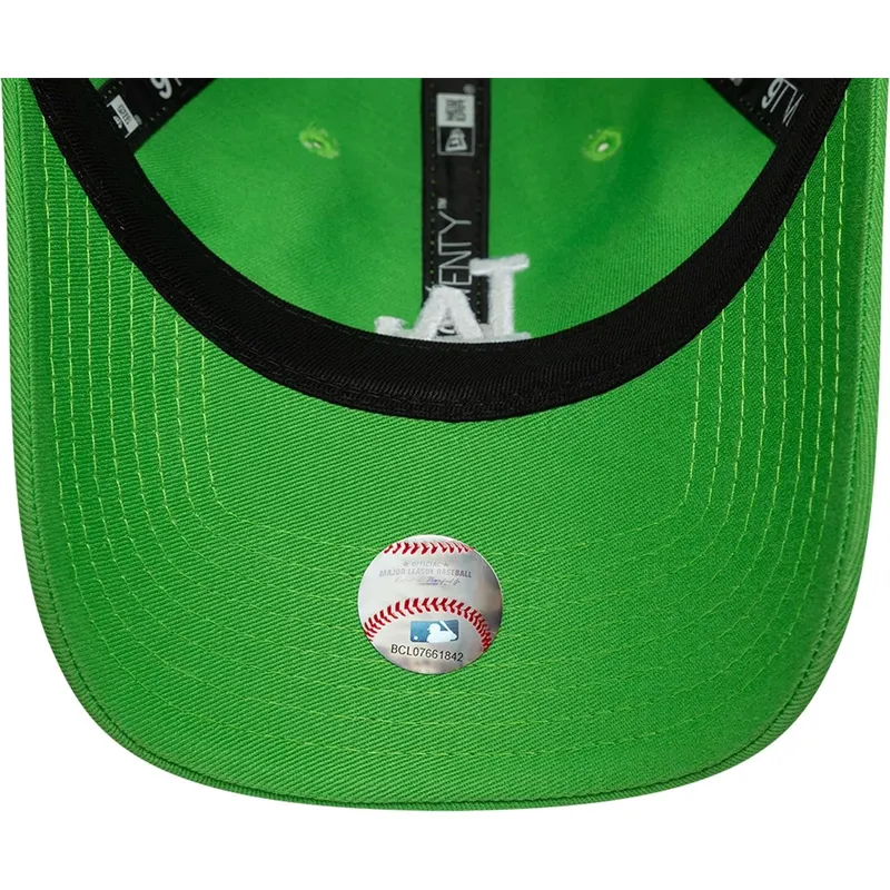 lippikset-kaareva-vihrea-saadettava-nauha-9twenty-league-essential-midi-los-angeles-dodgers-mlb-new-era